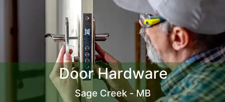  Door Hardware Sage Creek - MB