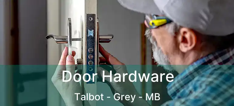  Door Hardware Talbot - Grey - MB