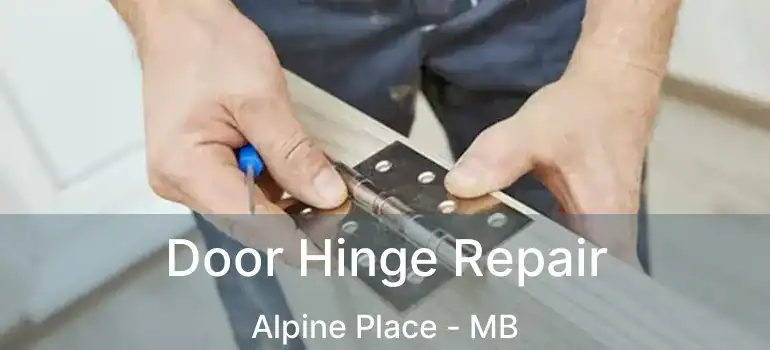 Door Hinge Repair Alpine Place - MB