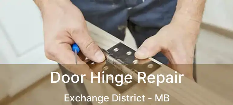  Door Hinge Repair Exchange District - MB
