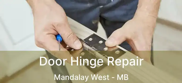  Door Hinge Repair Mandalay West - MB