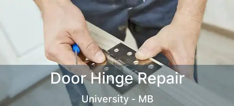  Door Hinge Repair University - MB