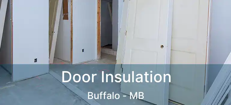  Door Insulation Buffalo - MB