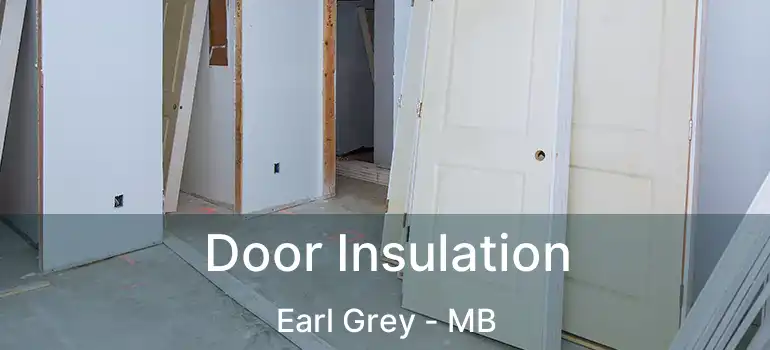  Door Insulation Earl Grey - MB