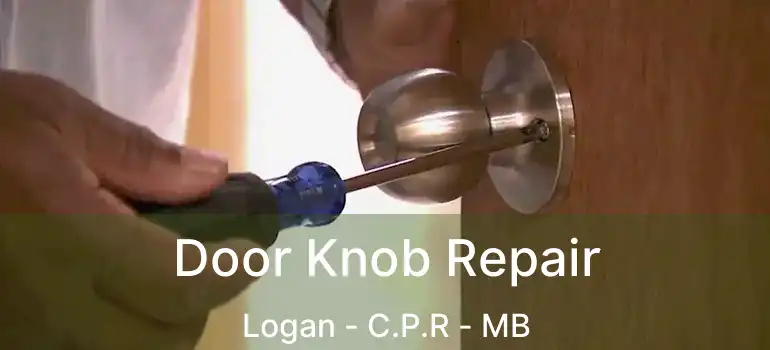  Door Knob Repair Logan - C.P.R - MB
