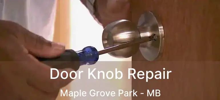  Door Knob Repair Maple Grove Park - MB