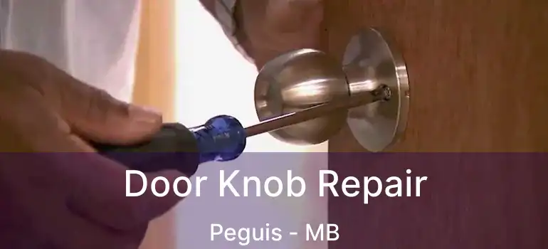  Door Knob Repair Peguis - MB