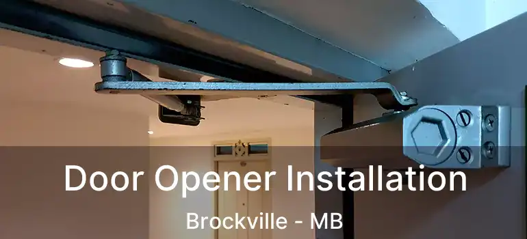  Door Opener Installation Brockville - MB