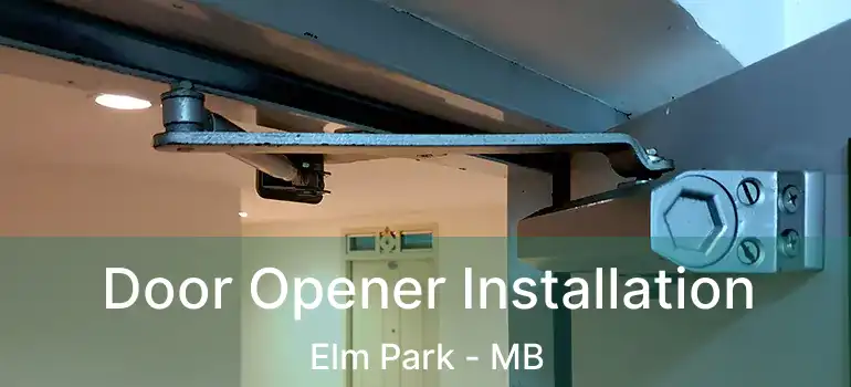  Door Opener Installation Elm Park - MB