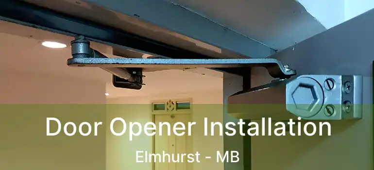  Door Opener Installation Elmhurst - MB