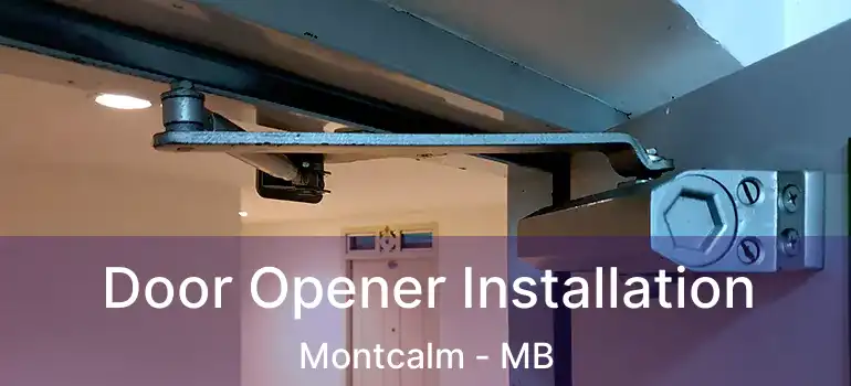  Door Opener Installation Montcalm - MB