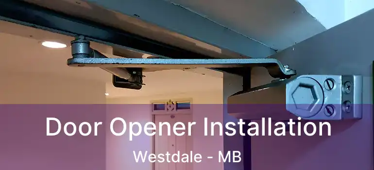  Door Opener Installation Westdale - MB