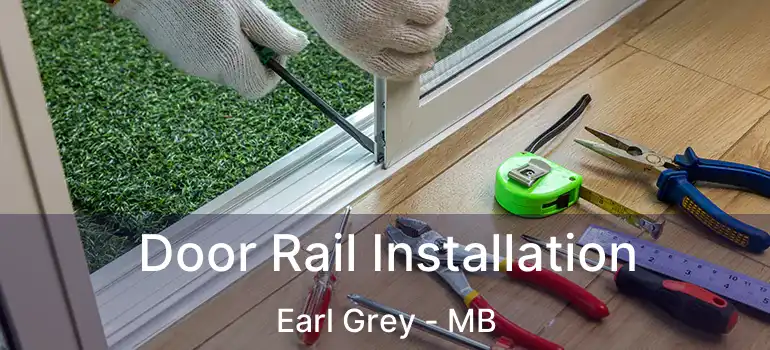  Door Rail Installation Earl Grey - MB