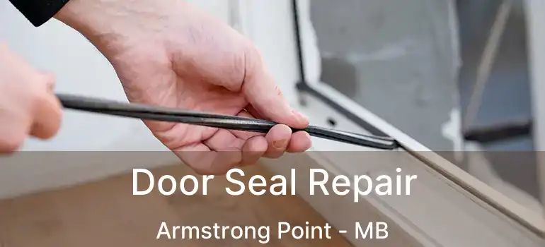  Door Seal Repair Armstrong Point - MB