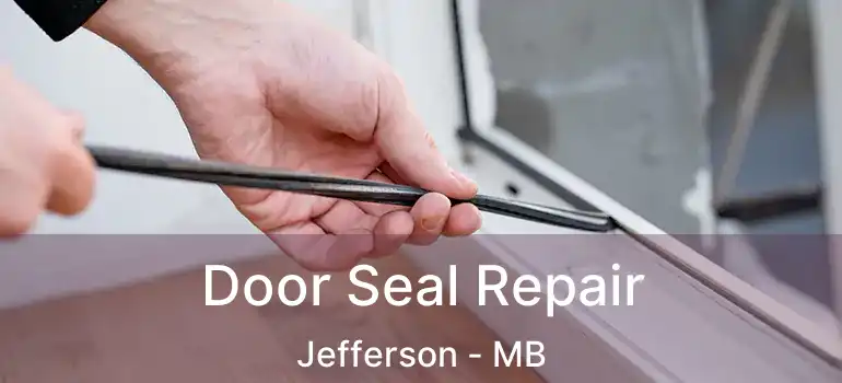  Door Seal Repair Jefferson - MB