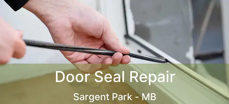 Door Seal Repair Sargent Park - MB