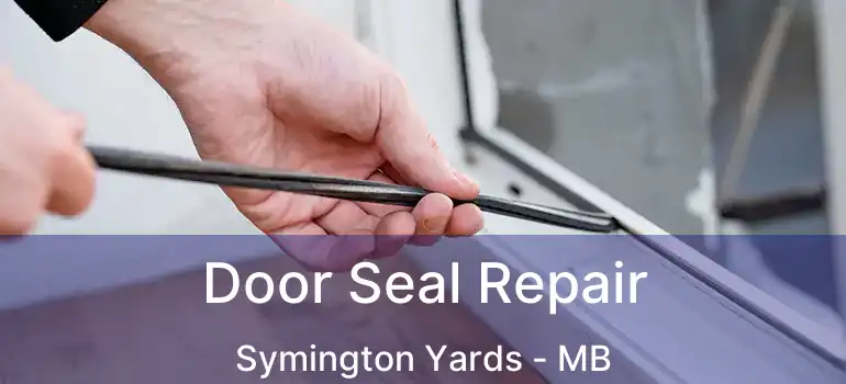  Door Seal Repair Symington Yards - MB