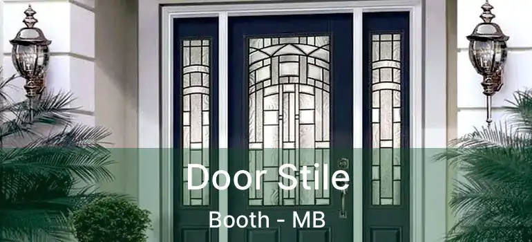  Door Stile Booth - MB