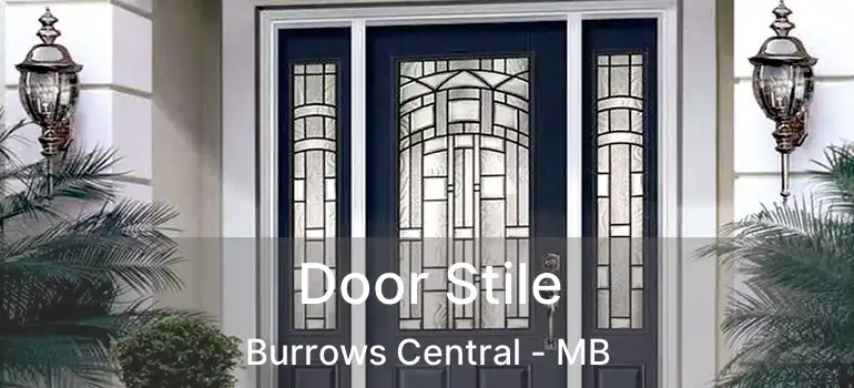  Door Stile Burrows Central - MB