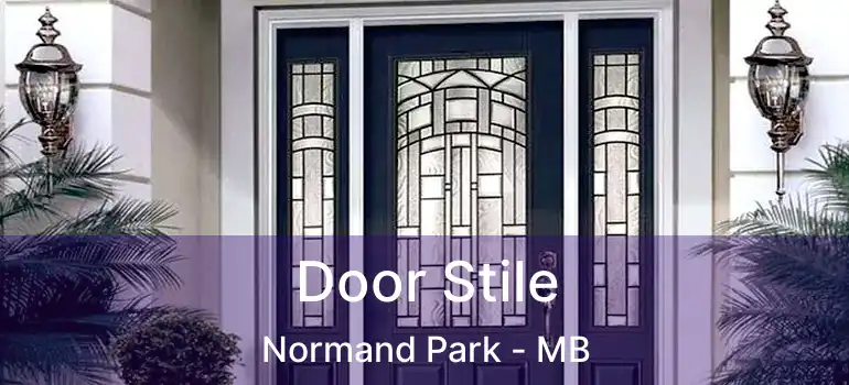 Door Stile Normand Park - MB