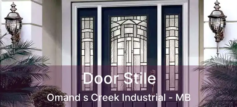  Door Stile Omand s Creek Industrial - MB