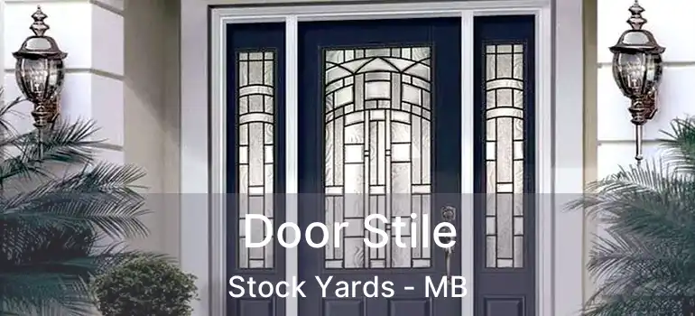  Door Stile Stock Yards - MB
