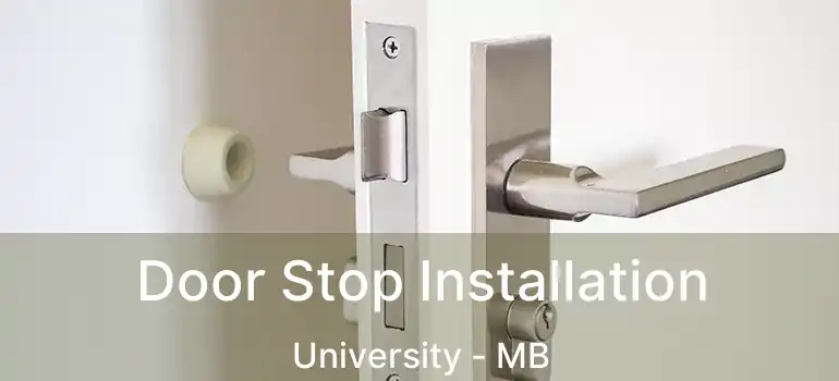  Door Stop Installation University - MB