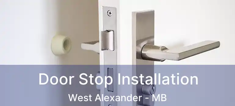  Door Stop Installation West Alexander - MB