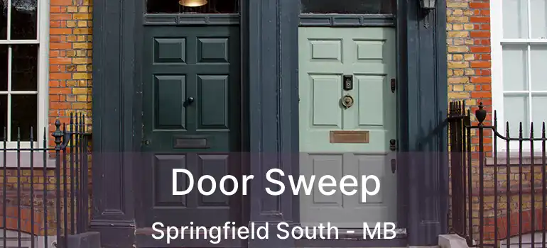  Door Sweep Springfield South - MB