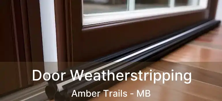  Door Weatherstripping Amber Trails - MB