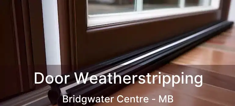  Door Weatherstripping Bridgwater Centre - MB