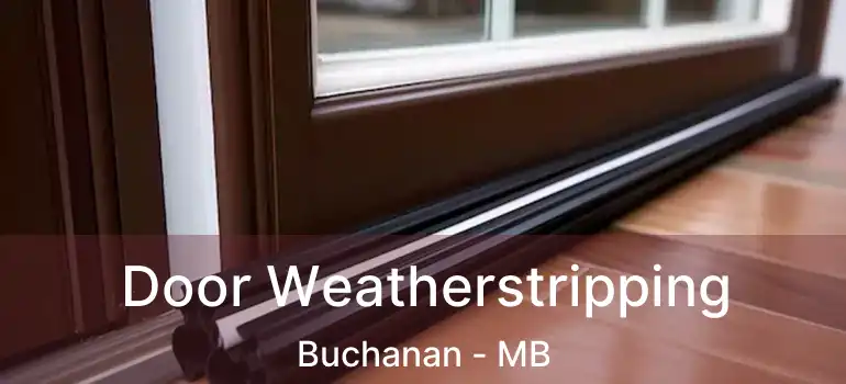  Door Weatherstripping Buchanan - MB