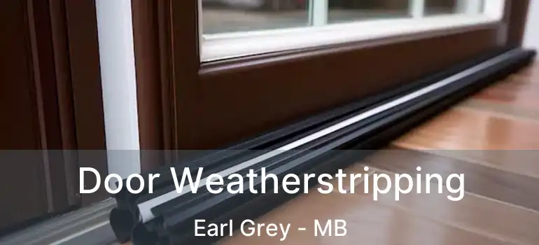  Door Weatherstripping Earl Grey - MB