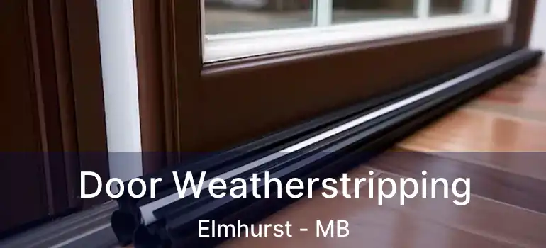  Door Weatherstripping Elmhurst - MB
