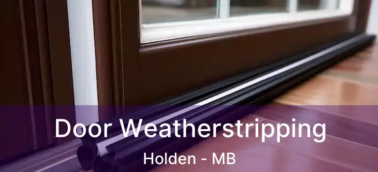  Door Weatherstripping Holden - MB