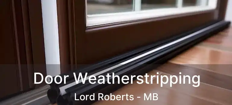  Door Weatherstripping Lord Roberts - MB