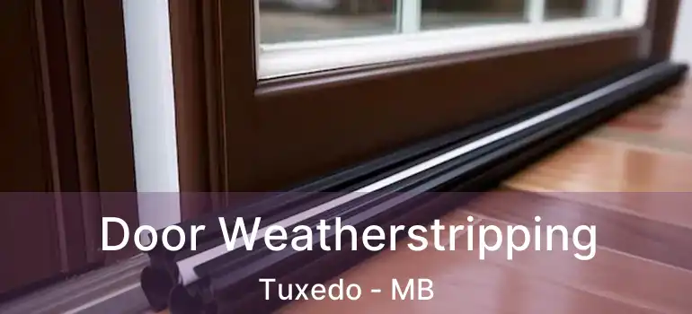  Door Weatherstripping Tuxedo - MB