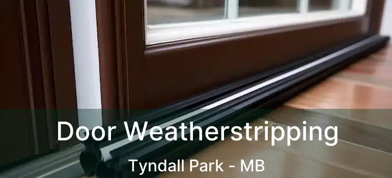  Door Weatherstripping Tyndall Park - MB