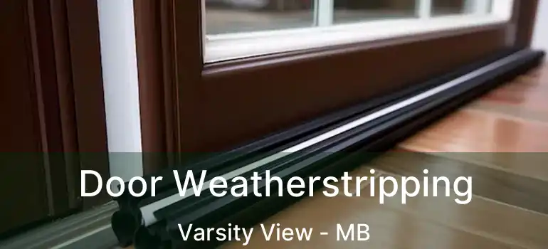  Door Weatherstripping Varsity View - MB