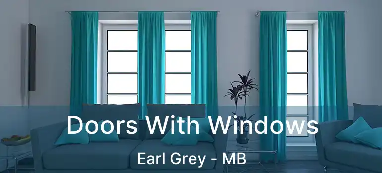  Doors With Windows Earl Grey - MB