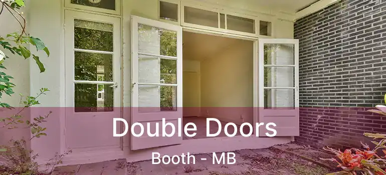  Double Doors Booth - MB