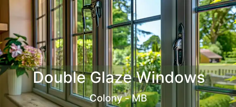  Double Glaze Windows Colony - MB