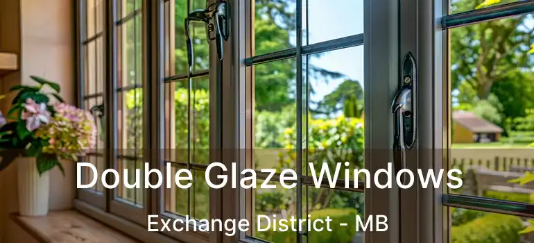  Double Glaze Windows Exchange District - MB