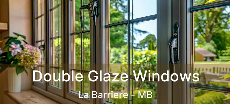  Double Glaze Windows La Barriere - MB