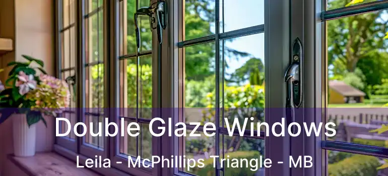  Double Glaze Windows Leila - McPhillips Triangle - MB