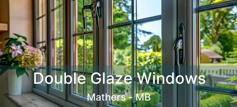  Double Glaze Windows Mathers - MB