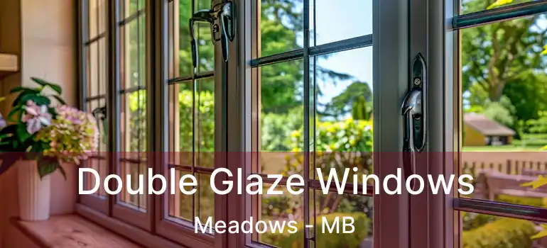  Double Glaze Windows Meadows - MB