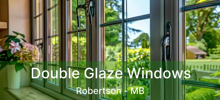  Double Glaze Windows Robertson - MB