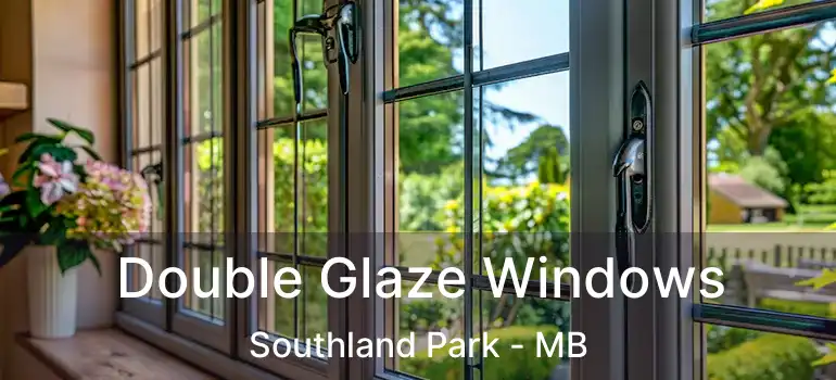  Double Glaze Windows Southland Park - MB