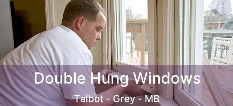 Double Hung Windows Talbot - Grey - MB